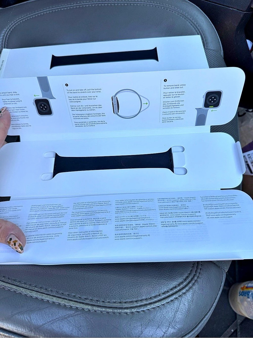 Apple Watch Black Solo Loop Size 6